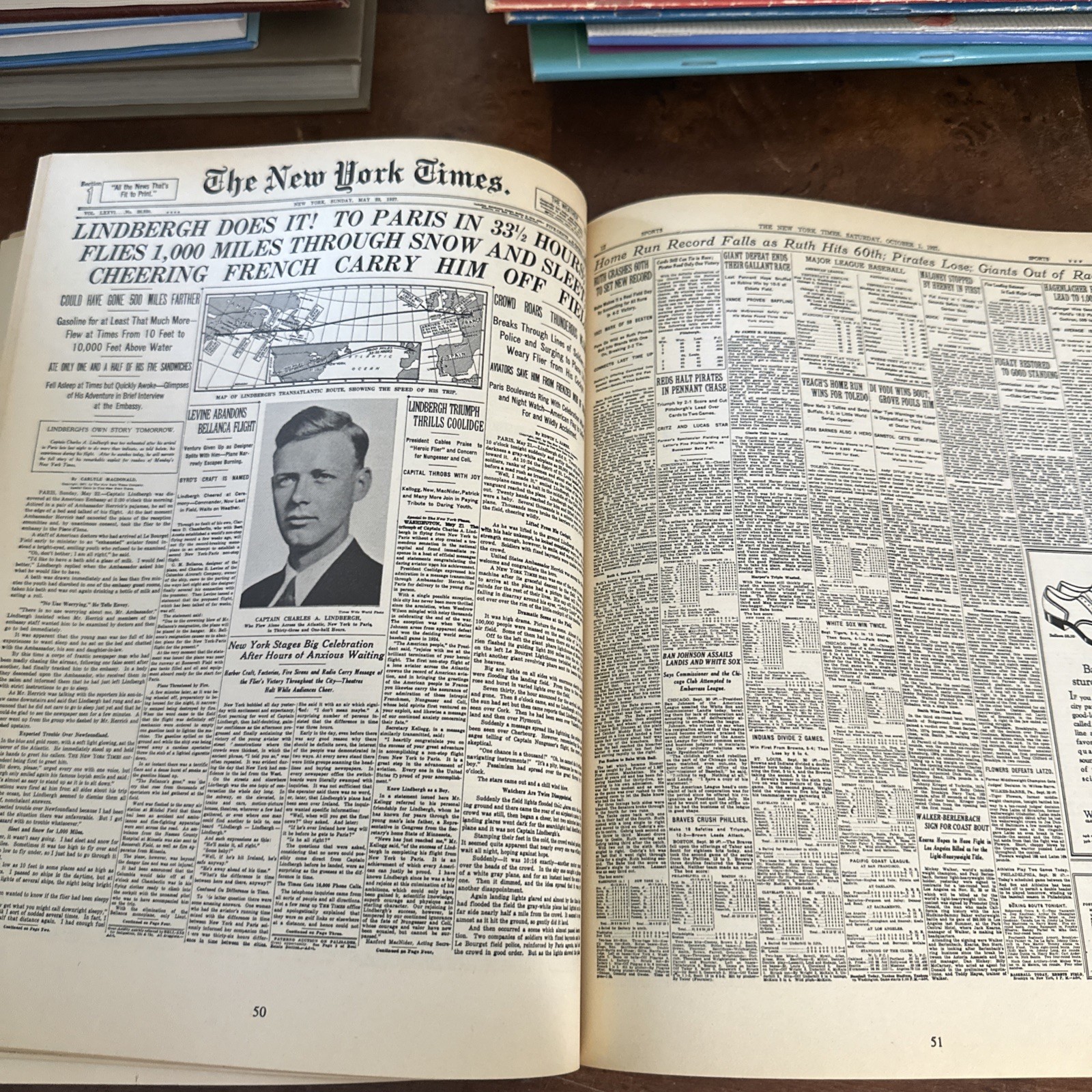 125 YEARS OF FAMOUS PAGES FROM THE NEW YORK TIMES 1851-1976 Paperback Ships Fast