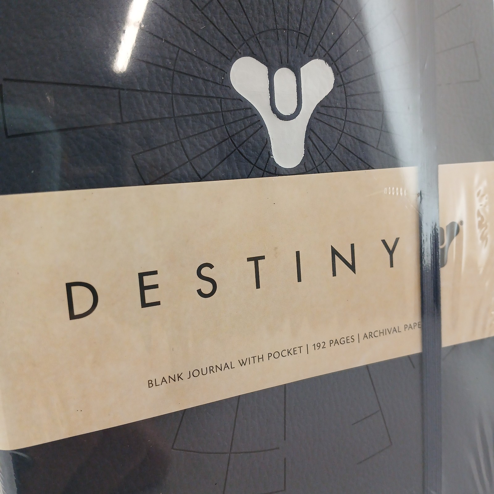 Destiny Blank Journal 192 Pages Archival Paper Notebook w/ Pocket – New Sealed
