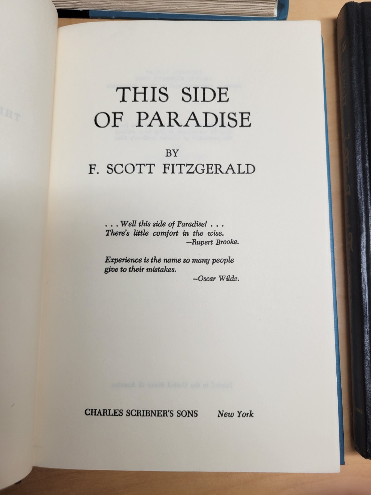 F. Scott Fitzgerald Lot 4 Volumes Collected Works Hardcover NICE!