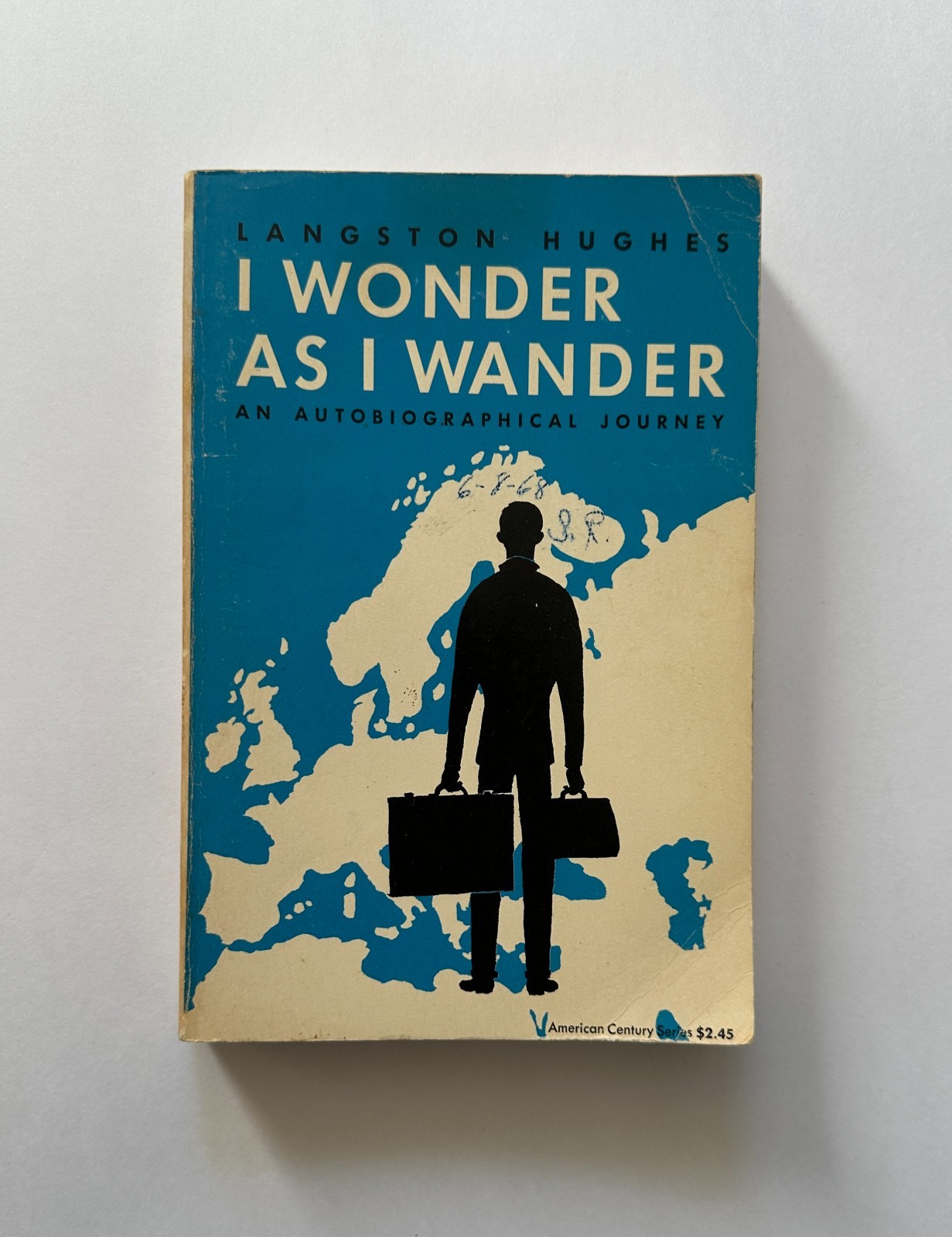 LANGSTON HUGHES I Wonder As I Wander | 1964 American Century Trade Paperback