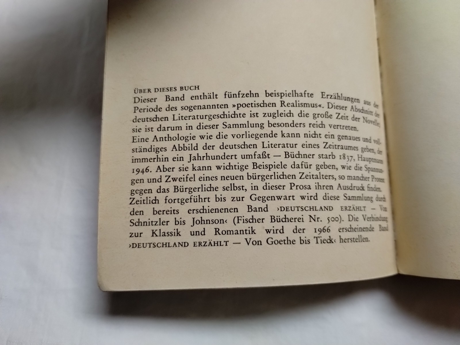Deutschland Erzahlt – Germany Tells Stories by Buchner & Hauptmann 1965 VTG PB