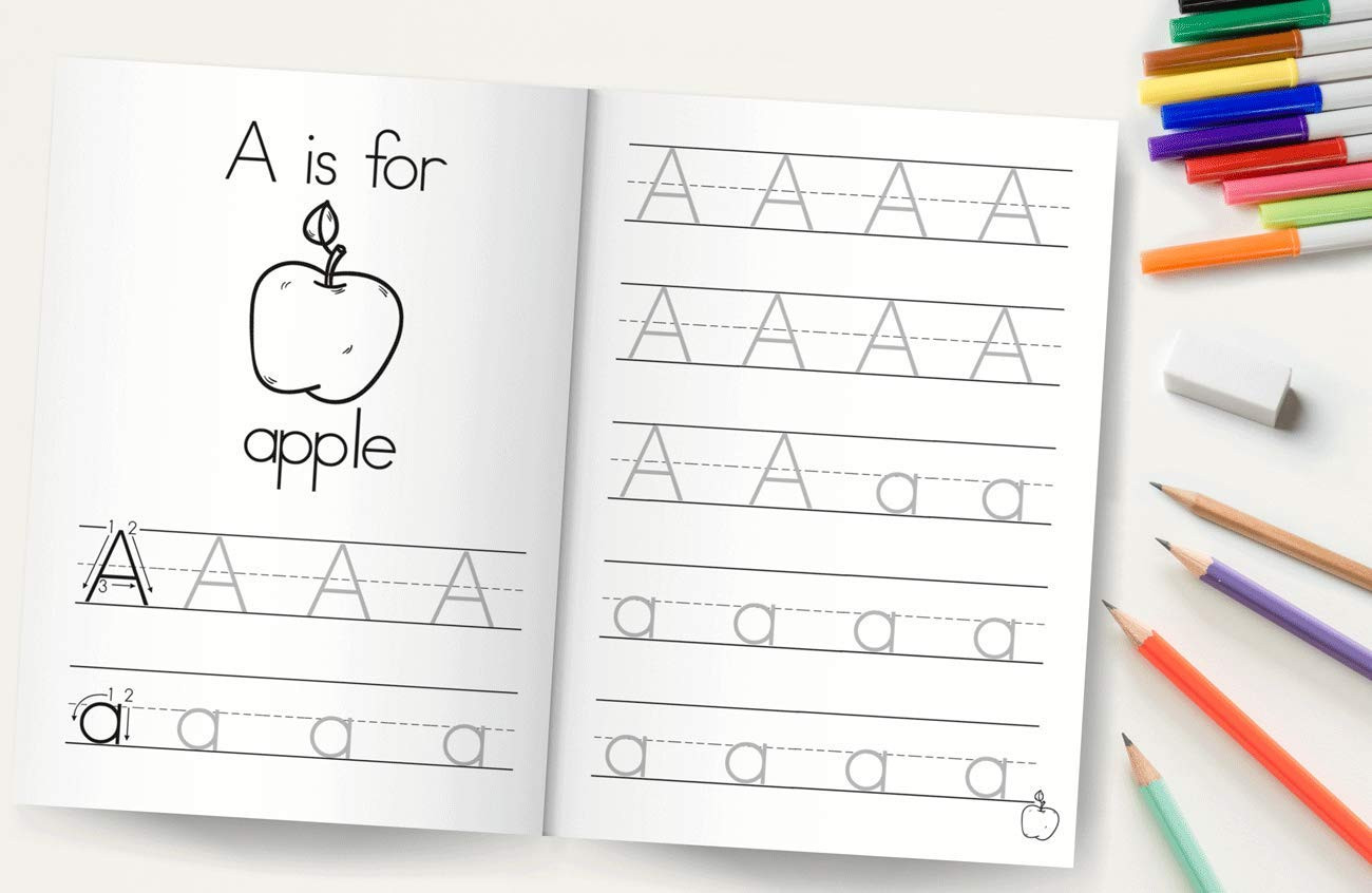 Letter Tracing Book for Preschoolers: Learn to Write for Kids