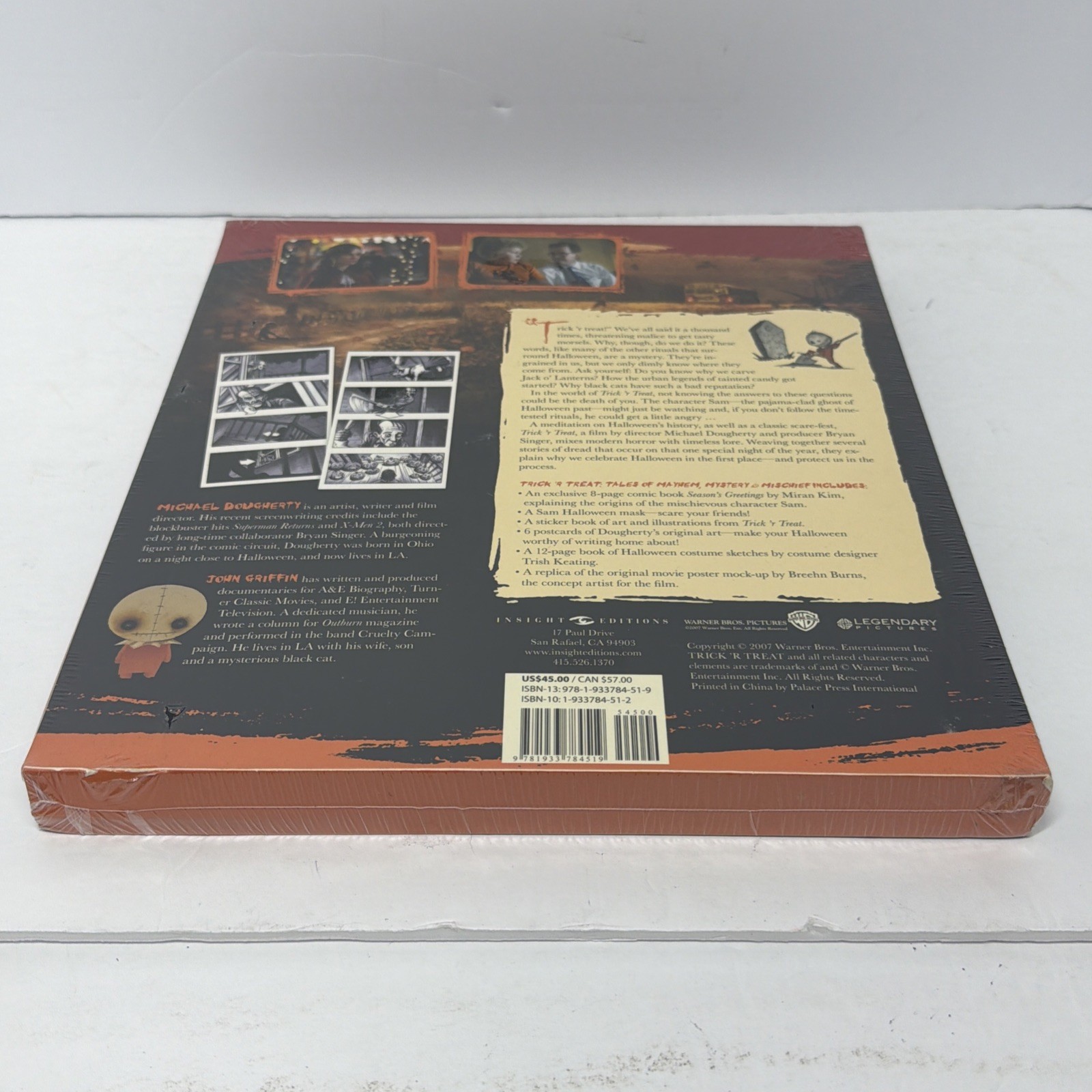 OOP Trick ‚r Treat Tales of Mayhem Mystery Mischief SEALED 1st Ed 2008 Sam Book