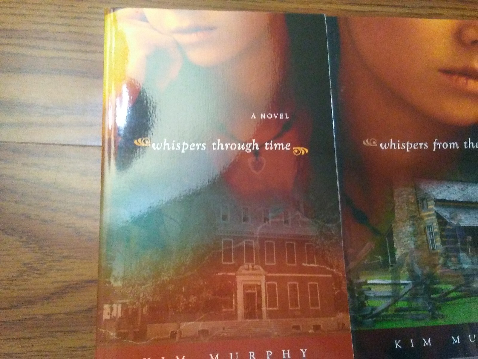 Lot of Kim Murphy books, signed, Whispers through time, Whispers from the Grave,