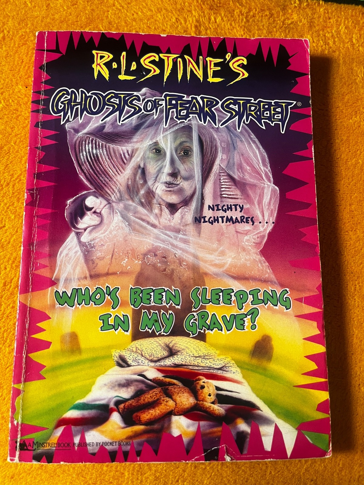 RL Stine Book Lot 6 Fear Street Beast Rotten School YA Horror 90s Goosebumps Era