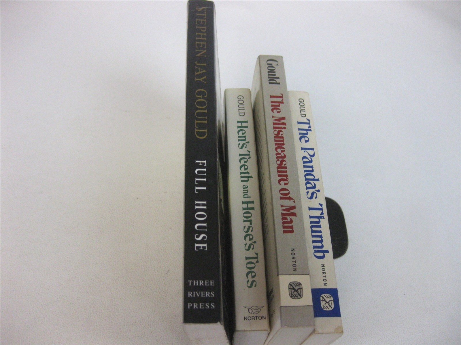 Stephen Jay Gould * Lot 4 Pandas Thumb Mismeasure of Man Hens Teeth Full House