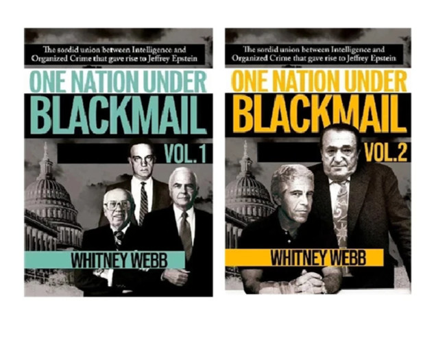 One Nation Under Blackmail – Vol. 1 & Vol. 2 by Whitney Webb, Paperback USA ITEM