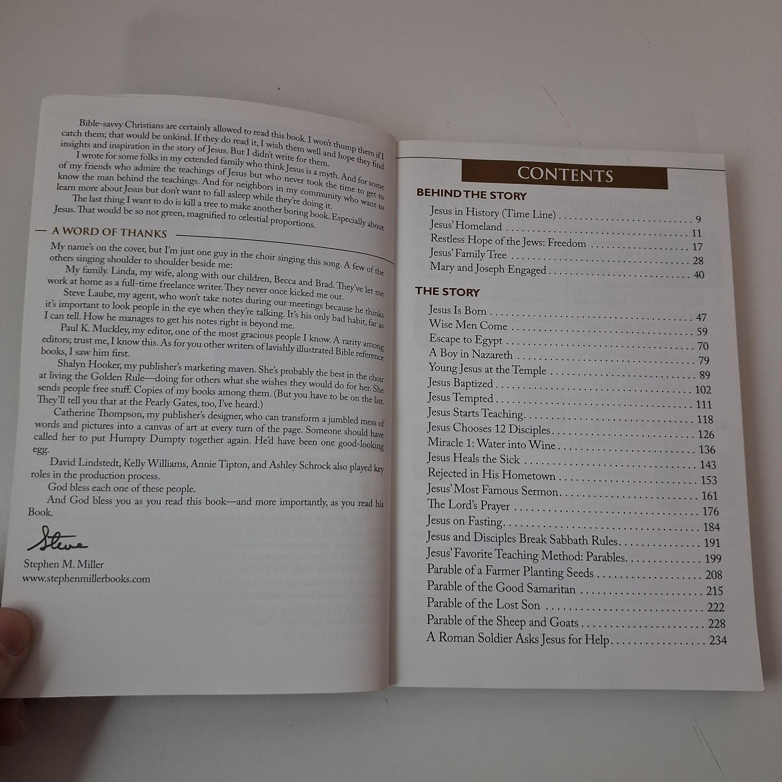 The Jesus Of The Bible Stephen M. Miller Barbour Brown PB 2009 Illustrated
