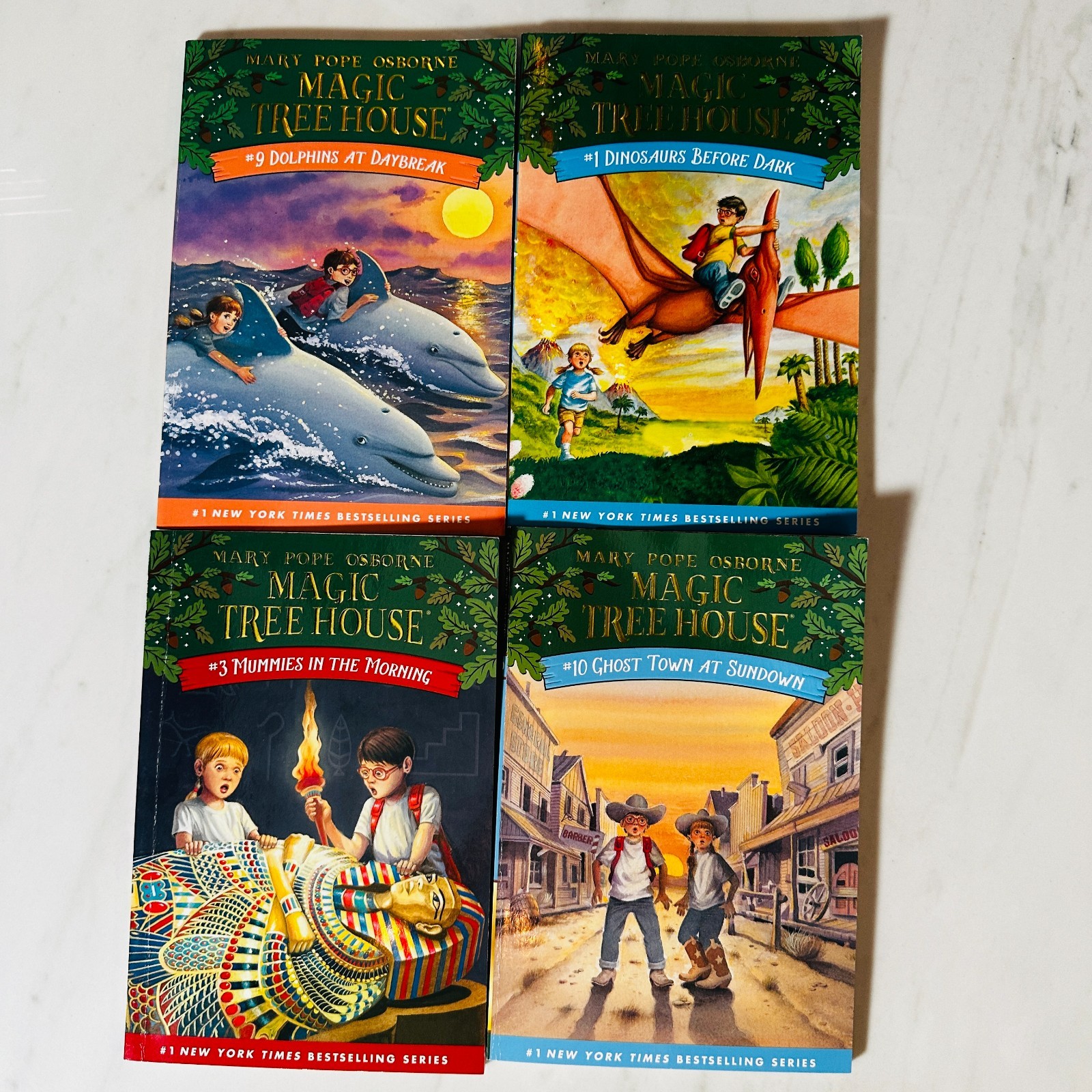 Magic Treehouse – Paperback Book Lot of 12 – #1-12 – Mary Pope Osborne