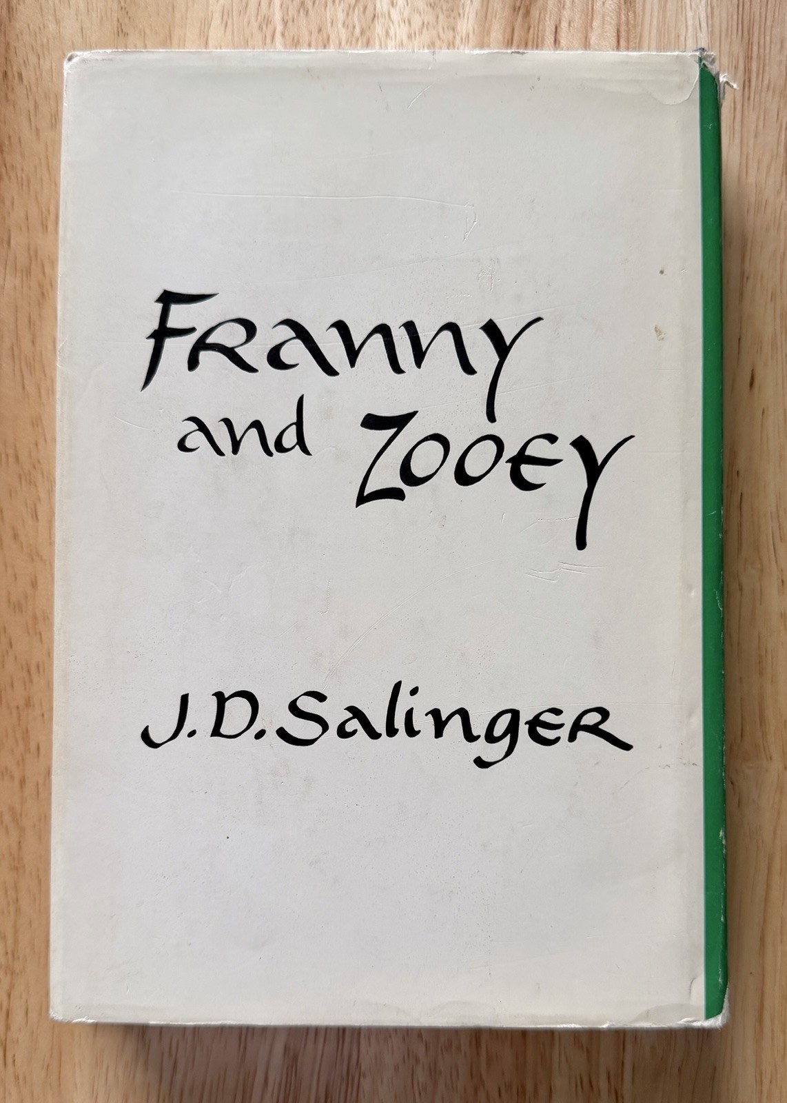 Franny and Zooey J D Salinger 1961 1st Edition 1st Print HCDJ Read Description