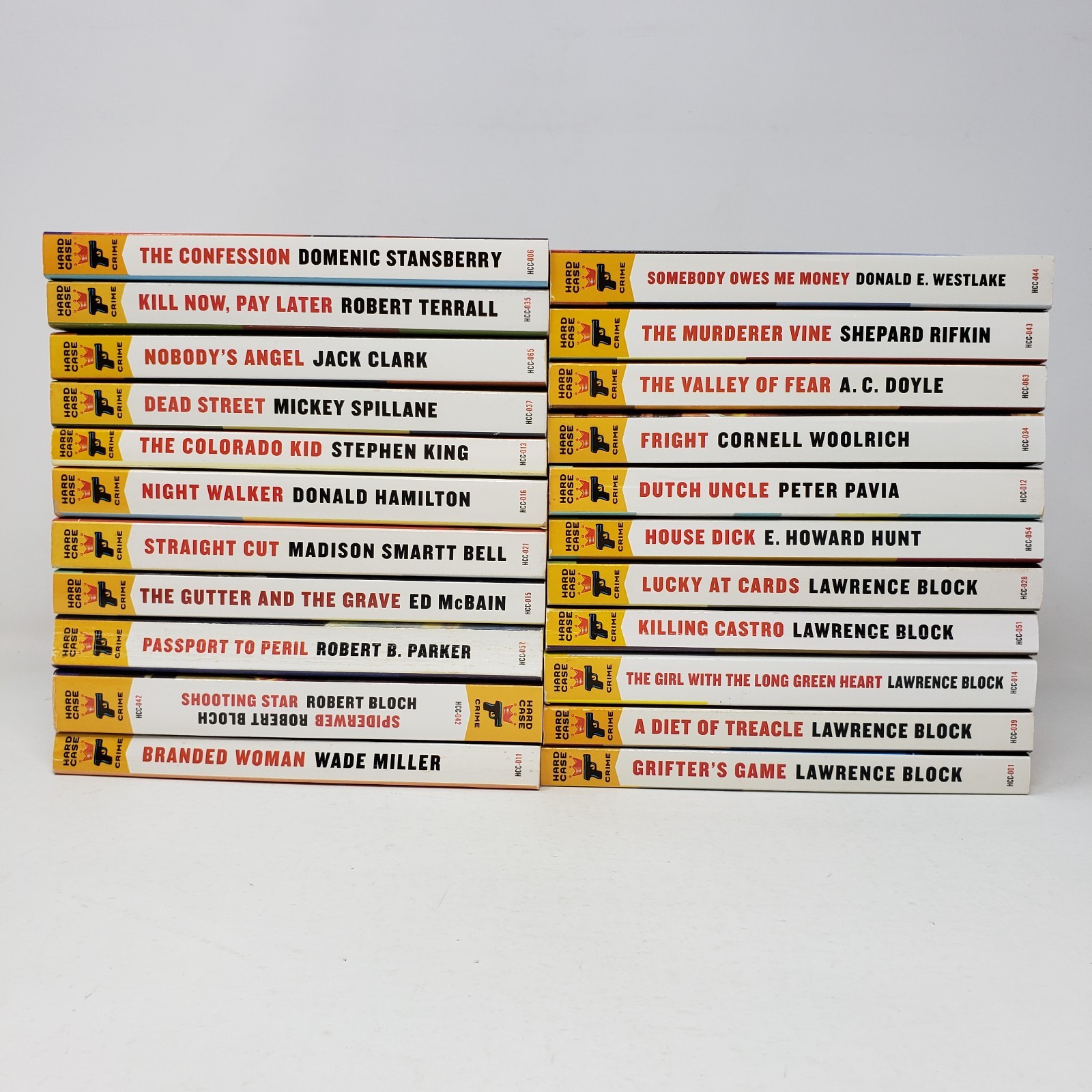 Hard Case Crime Books Lot of 22 (MMPB, Stephen King, Lawrence Block)