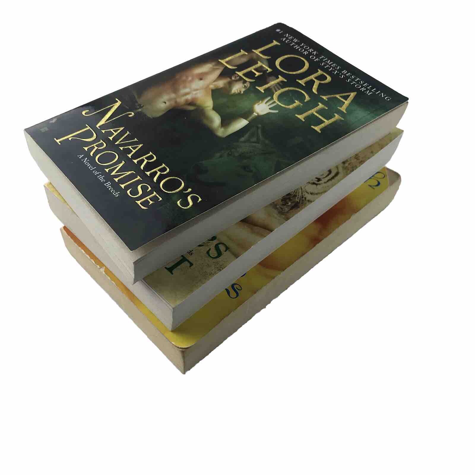 3x the Breeds Books 1,2 &9 Bundle by Lora Leigh Navarro’s Promise (Paperbacks)