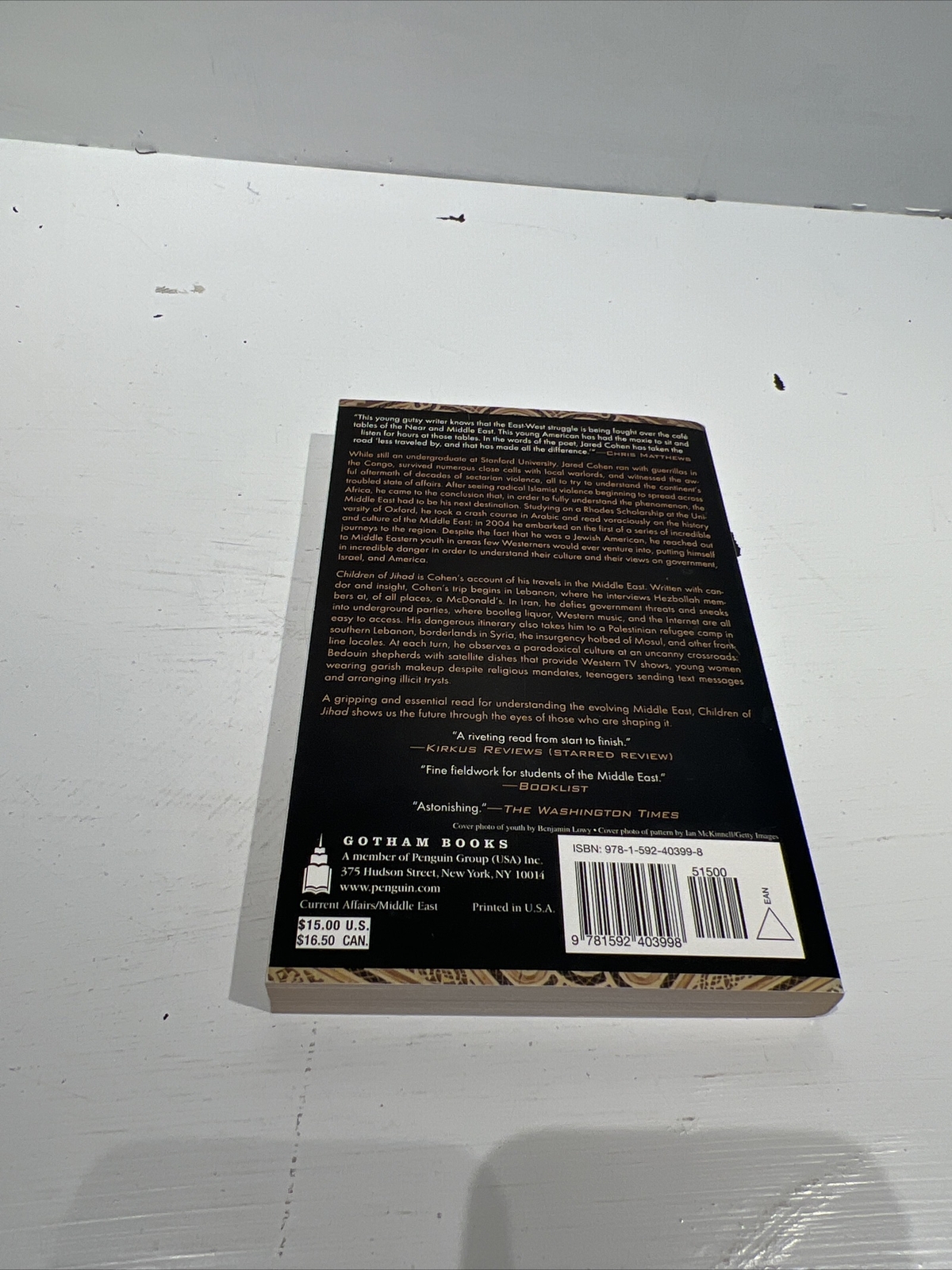 Children of Jihad: A Young American’s Travels A… 9781592403998 by Cohen, Jared