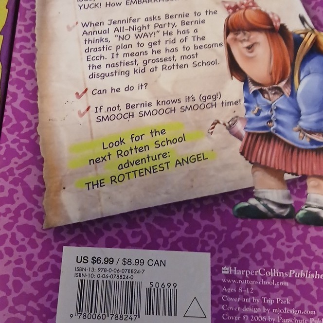 HarperCollins Hardcover Rotten School by R.L. Stine, Ages 9-12, Illustrated