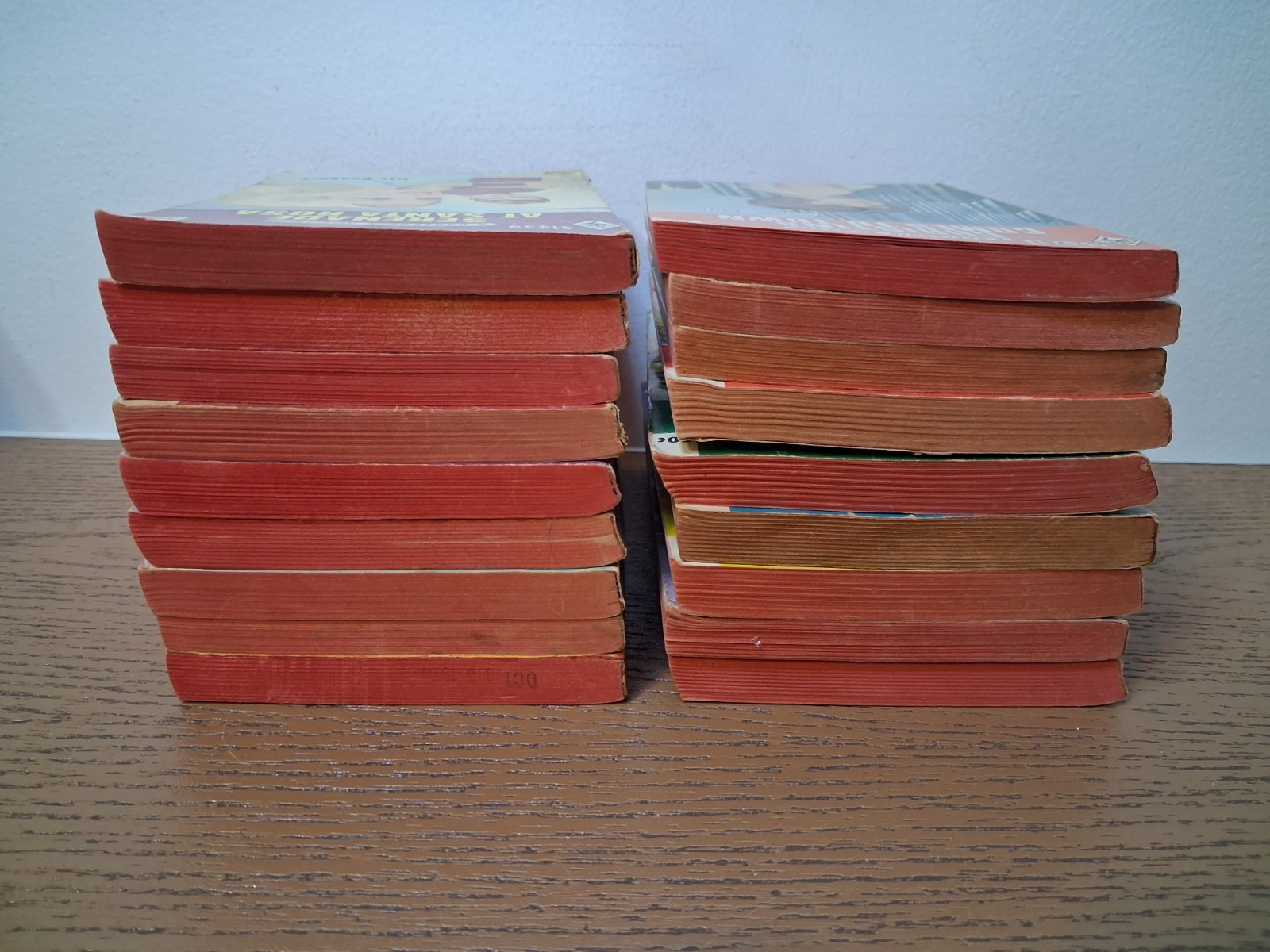Lot of 18 Vintage Harlequin Romance Books 1960’s 1970’s Red Page Edges