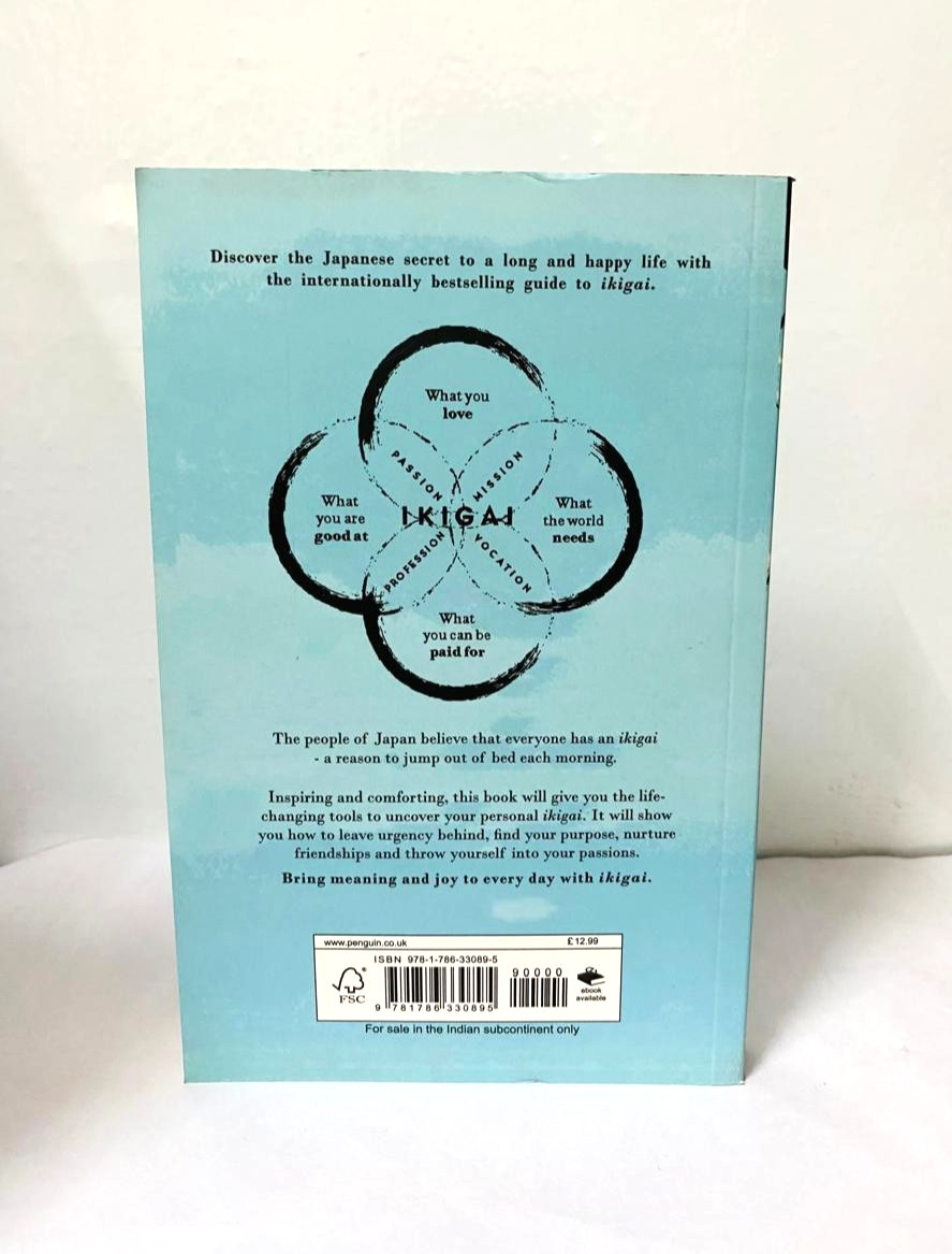 Ikigai The Japanese Secret to a Long and Happy Life Paperback usa stock