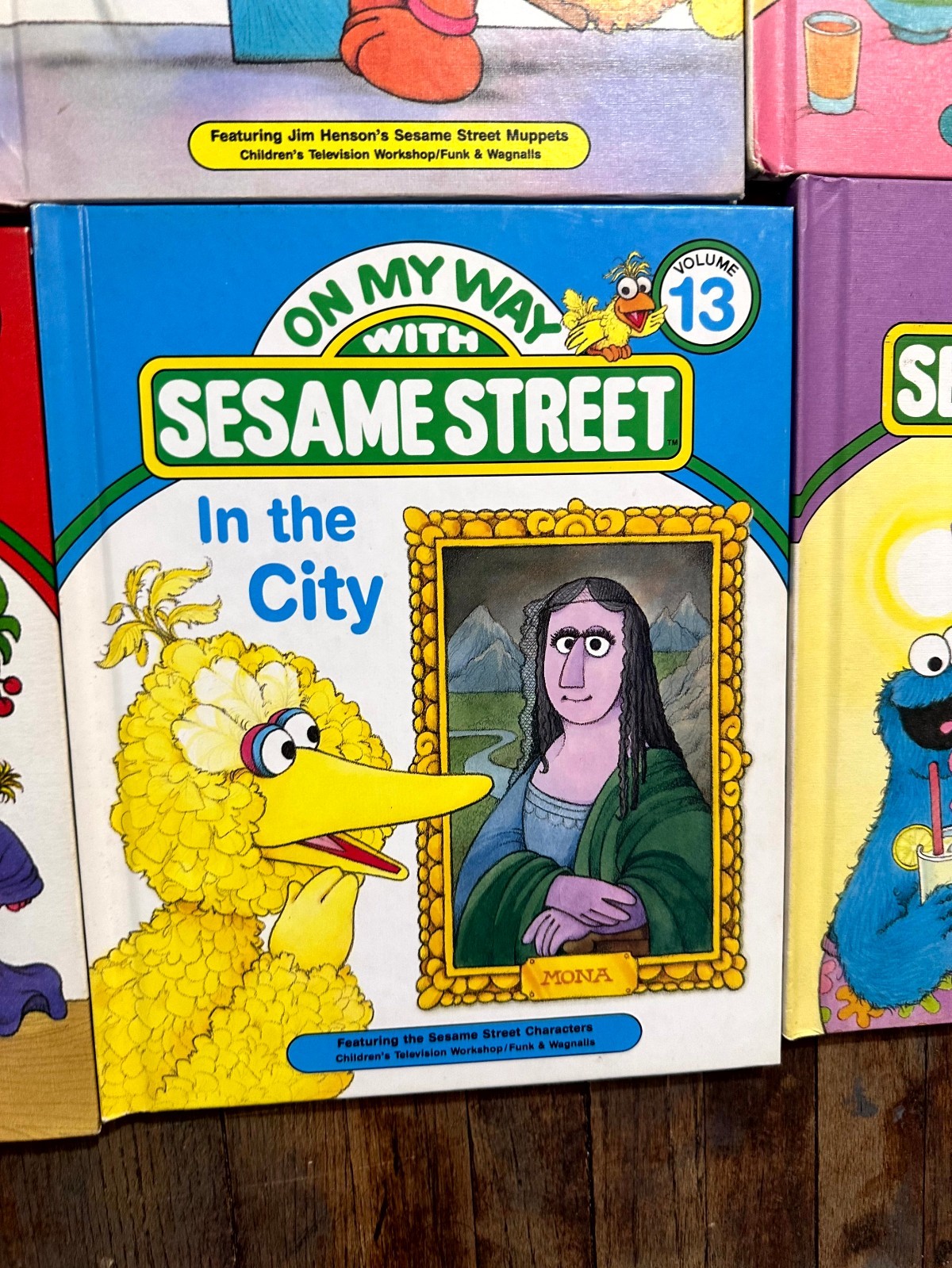 Vintage On My Way Jim Henson’s Sesame Street Muppets Funk And Wagnalls Books