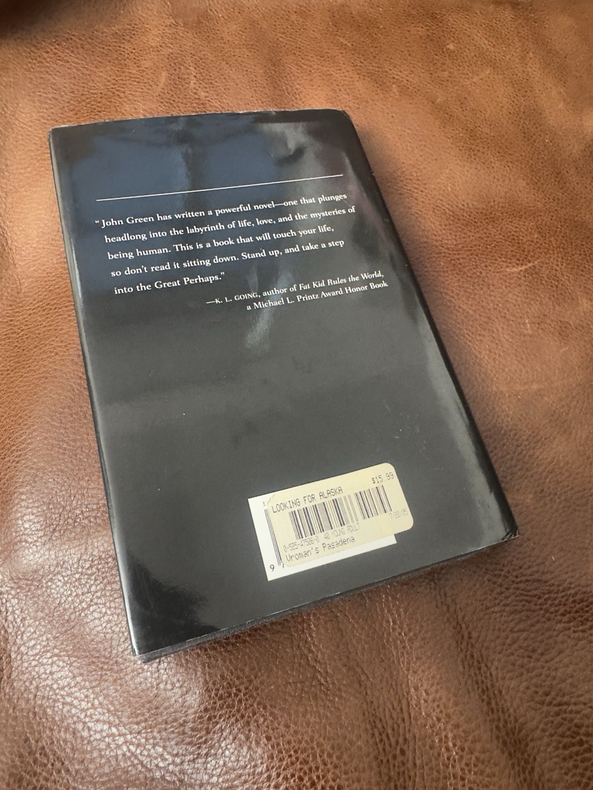 FIRST EDITION Looking for Alaska by John Green (Hardback) 1st