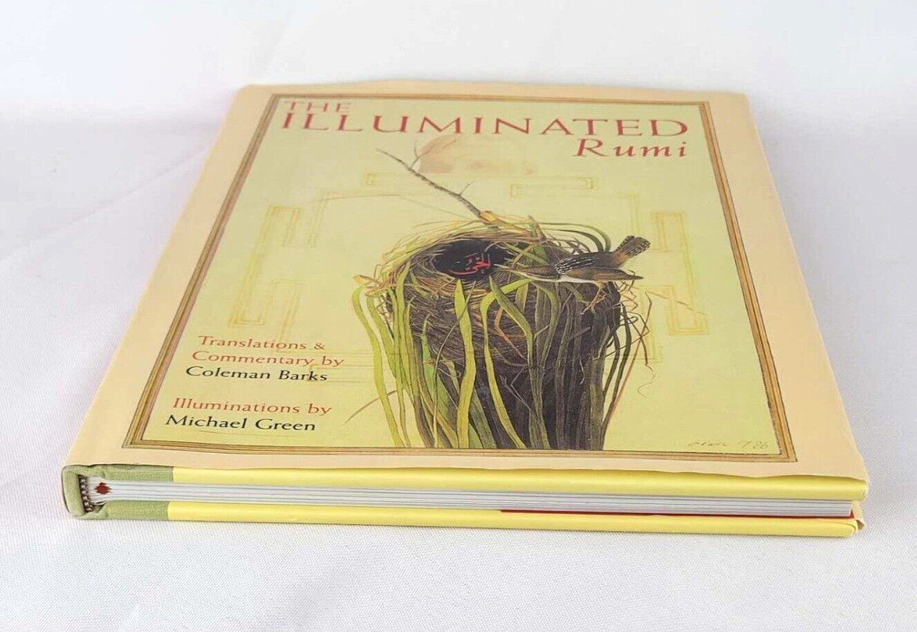 THE ILLUMINATED RUMI by Jalal Al-Din Rumi Fully Illustrated Hardcover *Like New*