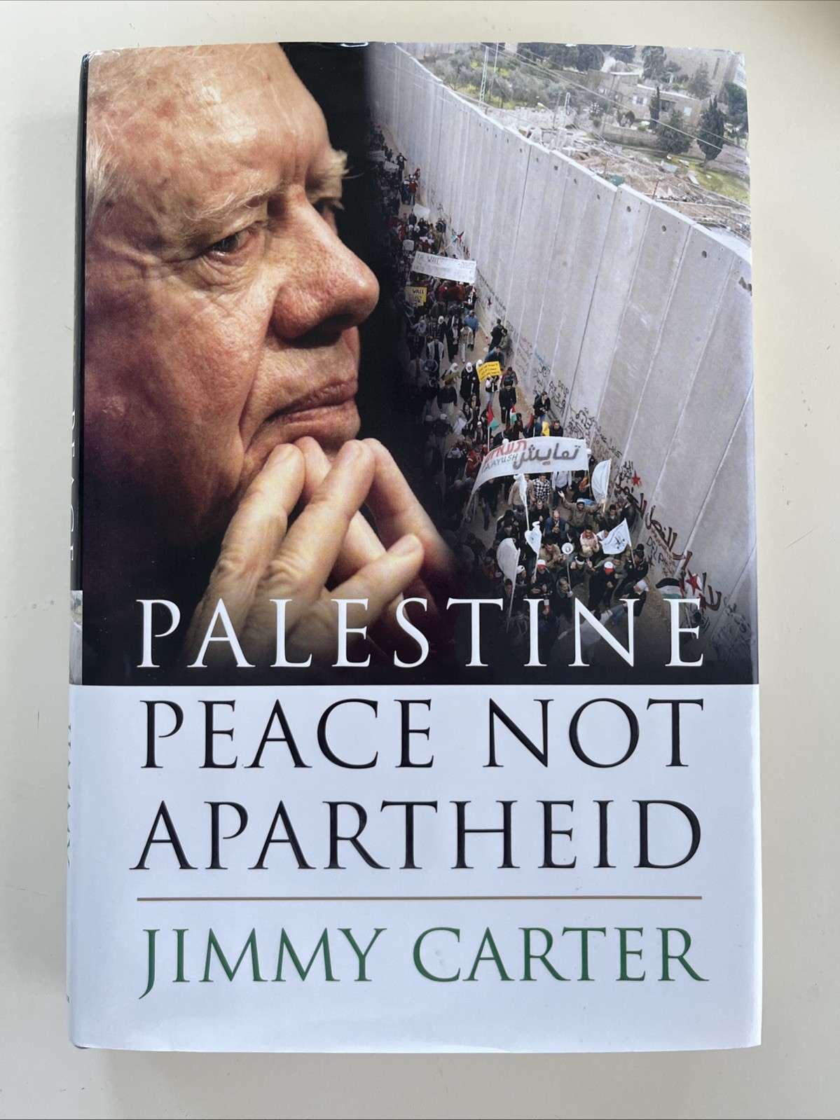 Jimmy Carter Palestine Peace Not Apartheid 2006 HC/DJ SIGNED 1st Edition SALE!