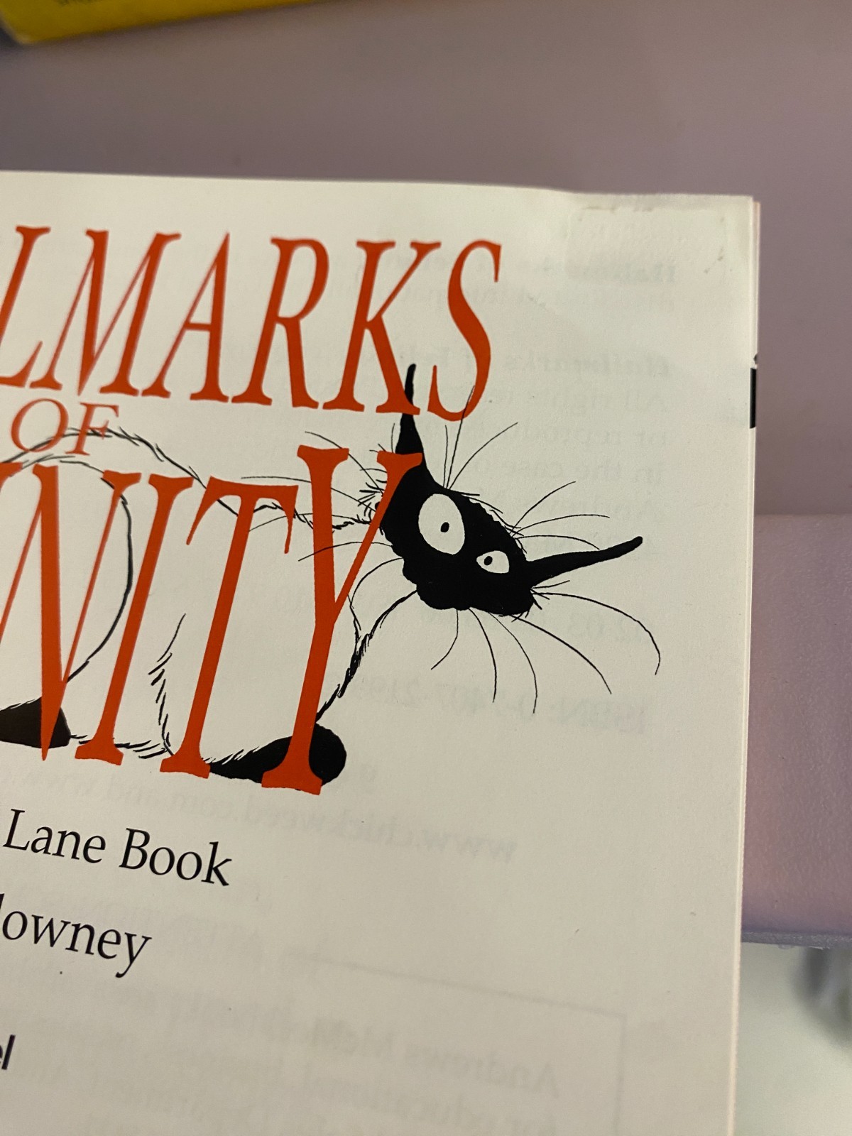 Hallmarks of Felinity: A 9 Chickweed – Paperback, by McEldowney Brooke
