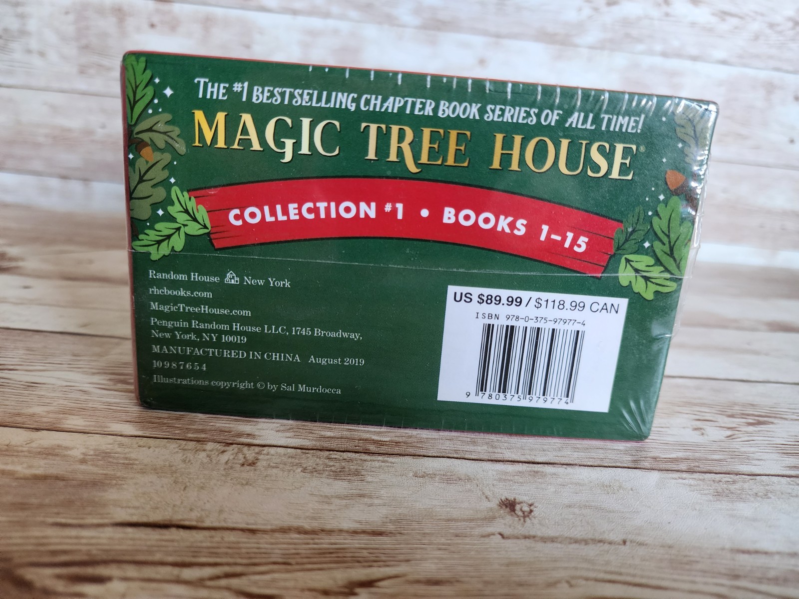 Magic Tree House Boxed Set Books 1-15 Mary Pope Osborne Collection #1 Sealed New