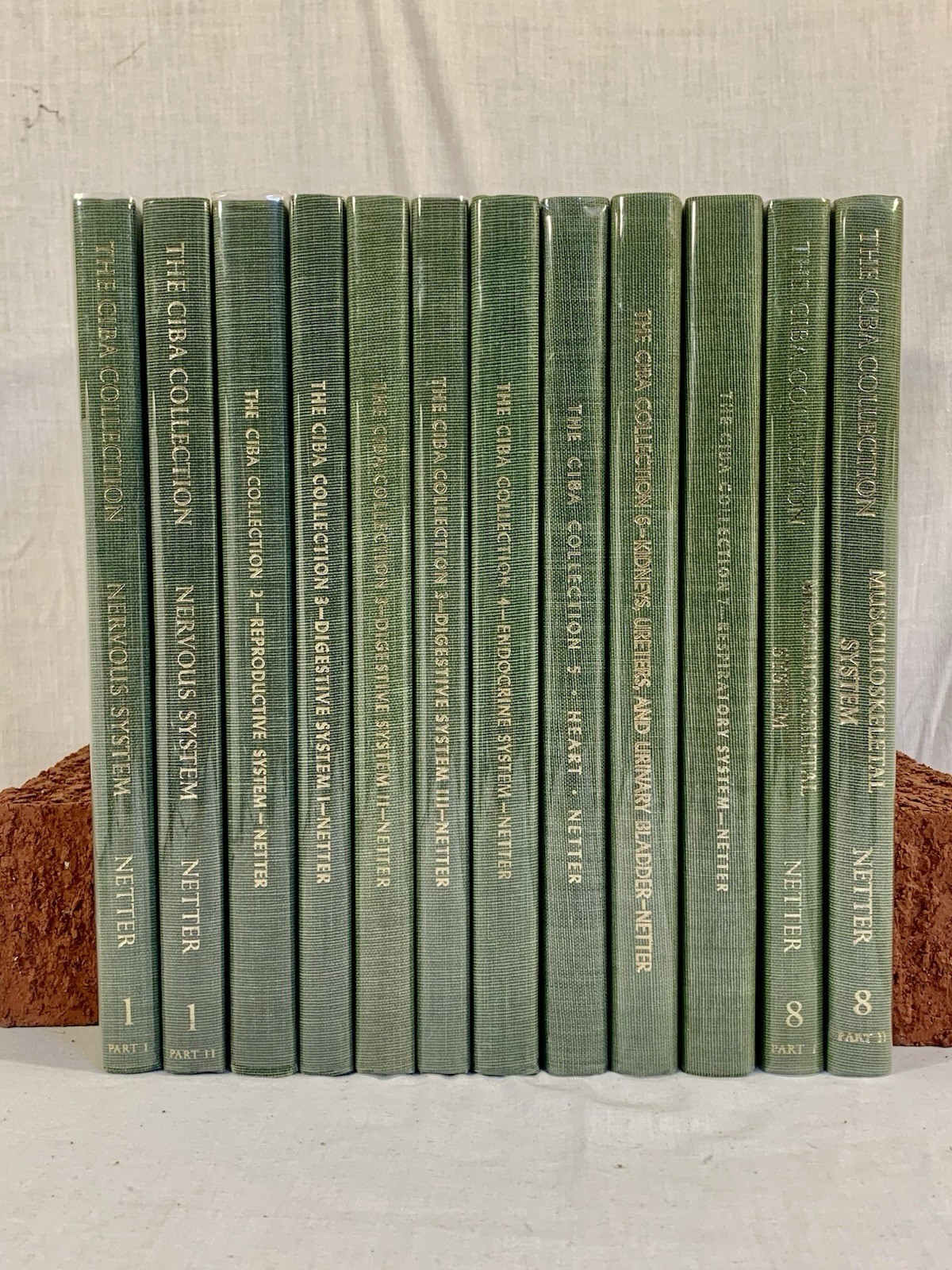 THE CIBA COLLECTION OF MEDICAL ILLUSTRATIONS 12 Book 8 Volume Set Frank H Netter