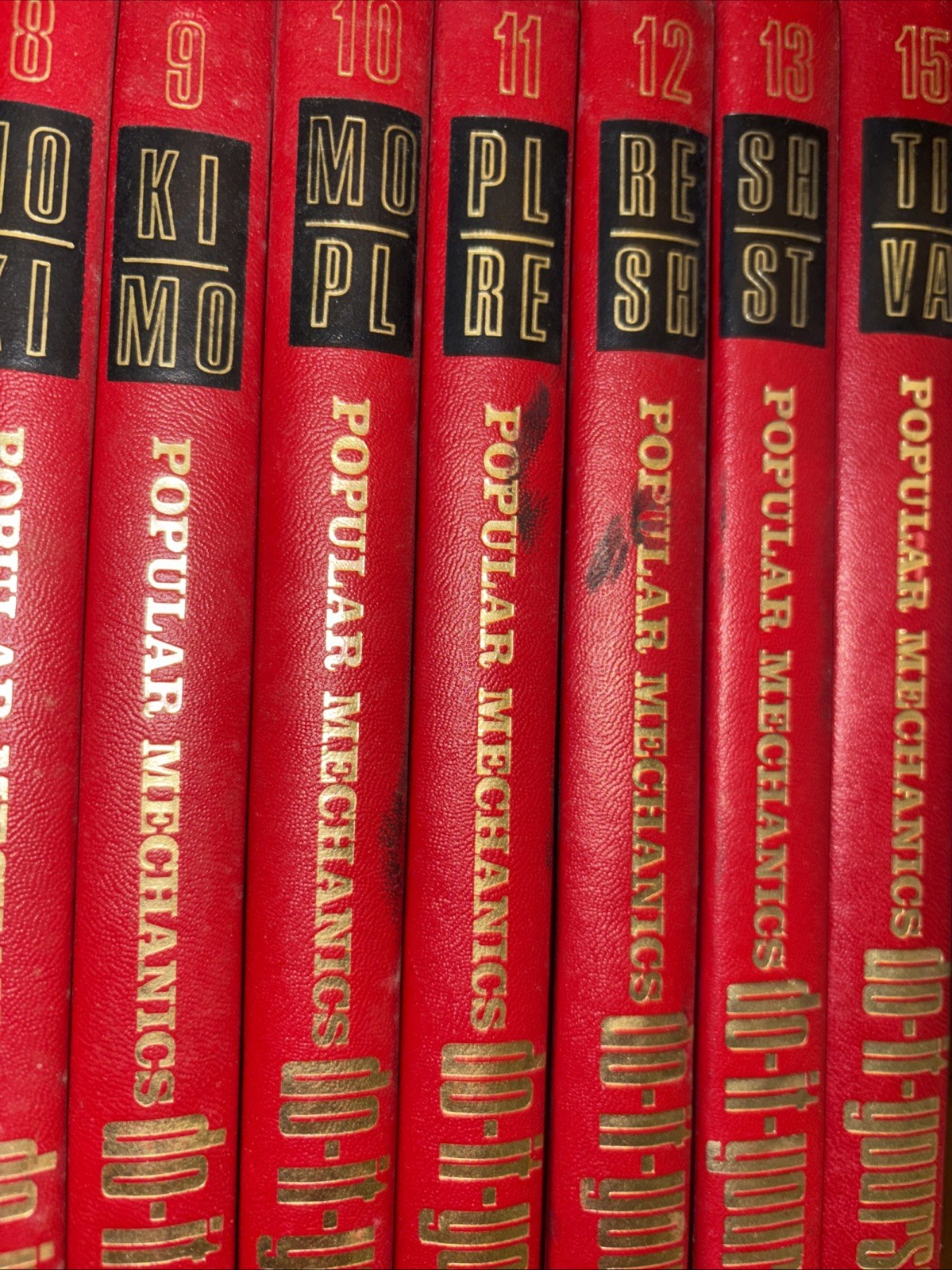 Popular Mechanics Do-It-Yourself Encyclopedia Missing 3 And 14 14 In Lot See Pic