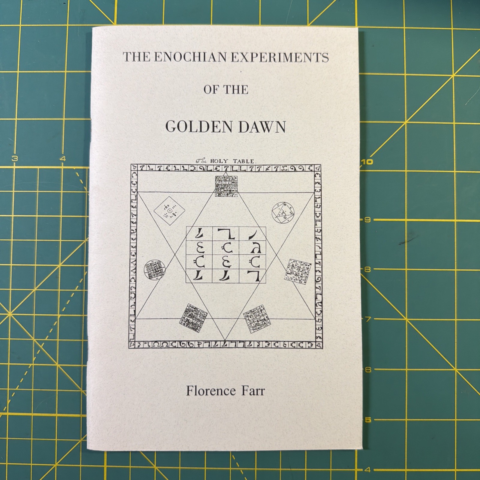 Enochian Experiments Golden Dawn Farr Kuntz Holmes Occult Booklet