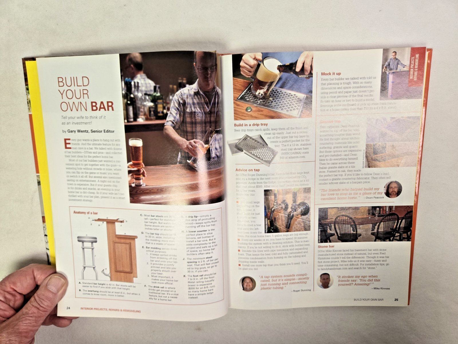 2013 The Family Handyman „Home Improvement“ Hard Cover Book 288 Pages Near Mint