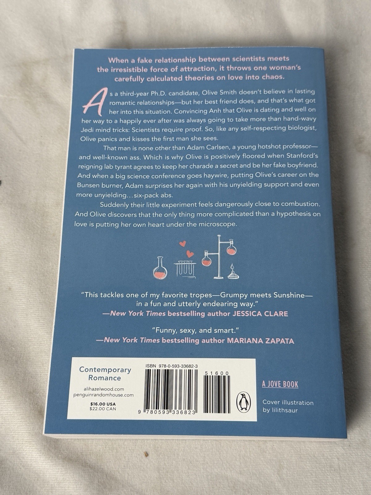SIGNED Card The Love Hypothesis by Ali Hazelwood Paperback New