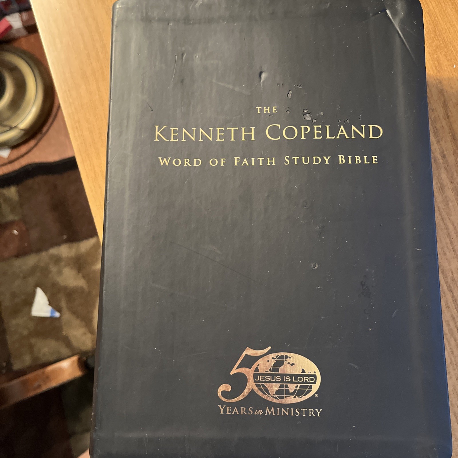 The Kenneth Copeland Word Of Faith Study Bible Modern English Leather