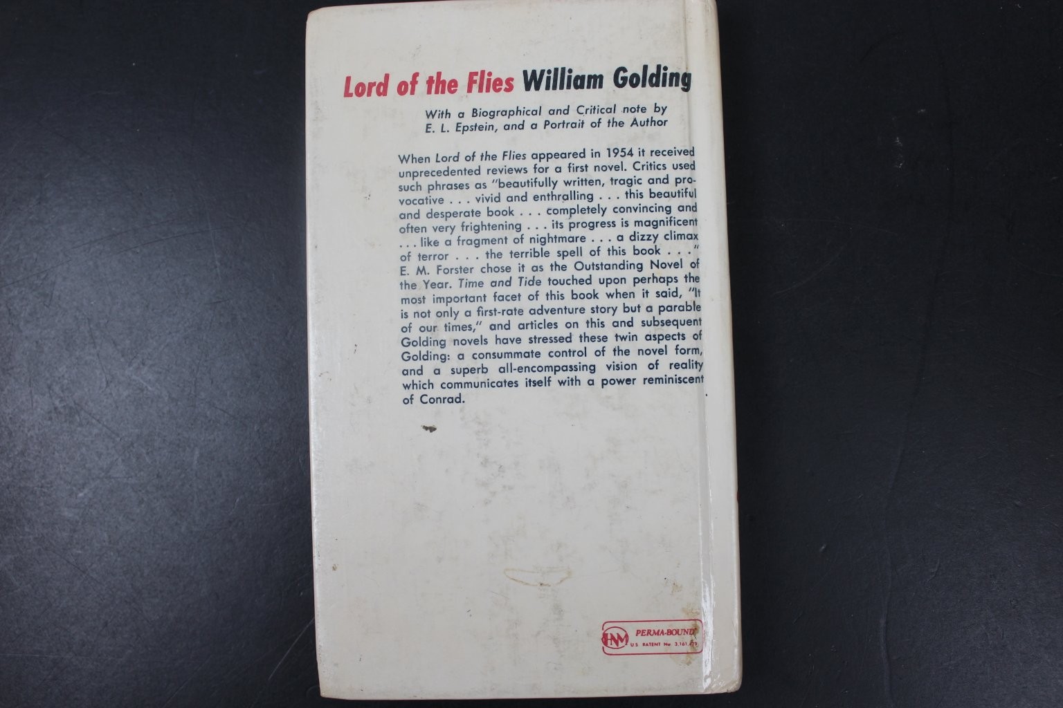 Lord of the Flies William Golding 1954 First Paragon Edition G.P. Putnam’s Sons