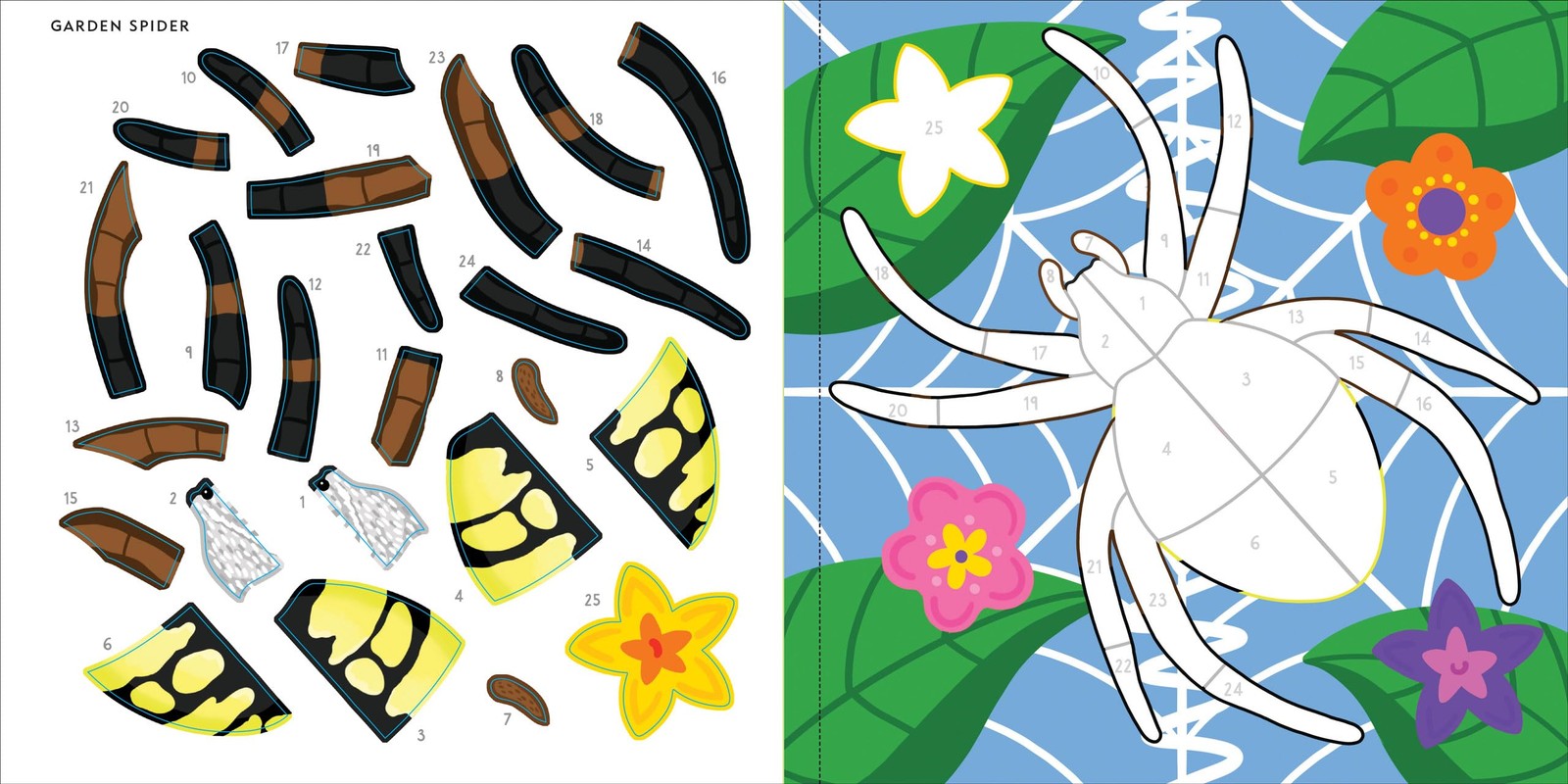 My First Color-By-Sticker Book – Butterflies & Bugs