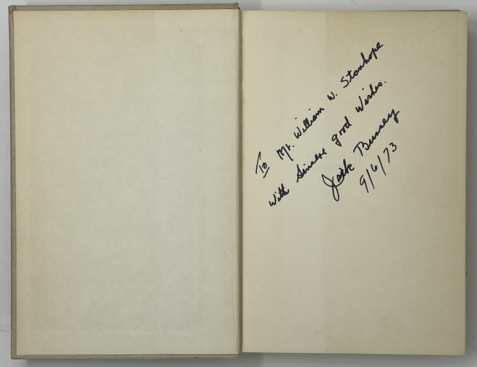 VTG HISTORY: SIGNED Antarctic Night by Jack Bursey – 1957 HC/DJ Pub Rand McNally