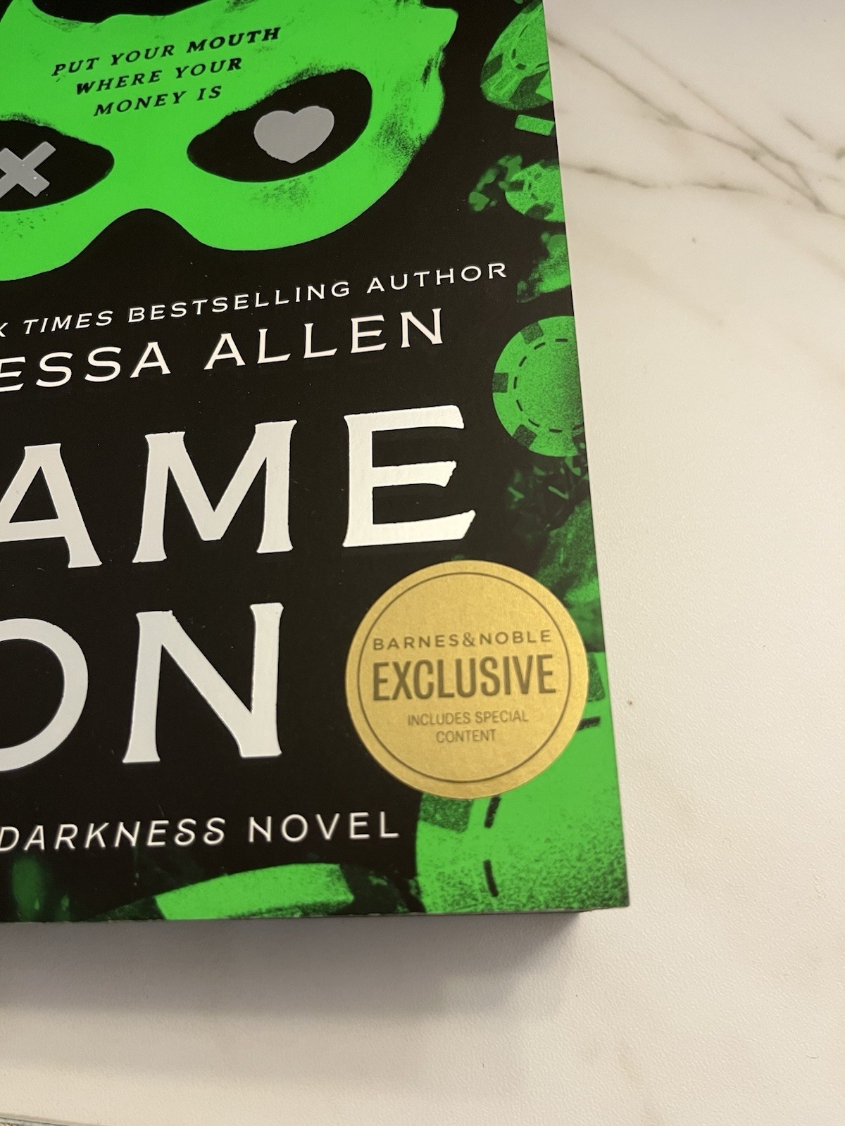 Game On Navessa Allen First Edition Paperback Sprayed Edges Excellent Condition