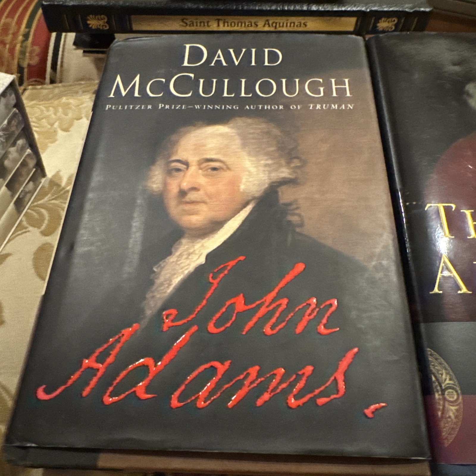 John Adams by David McCullough & The First American-very Good Cond