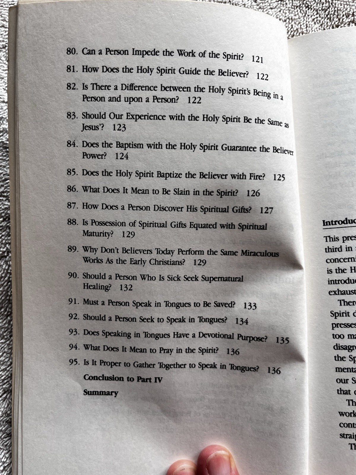 95 Questions People Ask Most About The Holy Spirit – By Stewart – 1987 – VGood