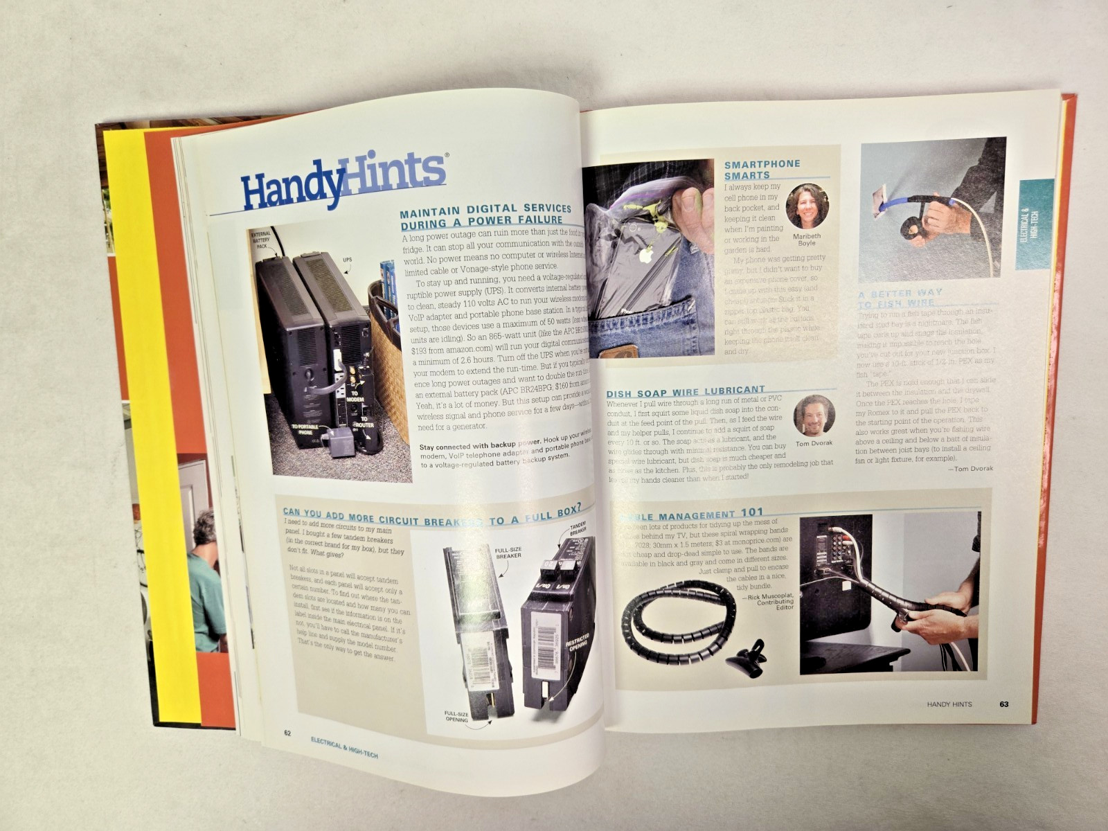2013 The Family Handyman „Home Improvement“ Hard Cover Book 288 Pages Near Mint