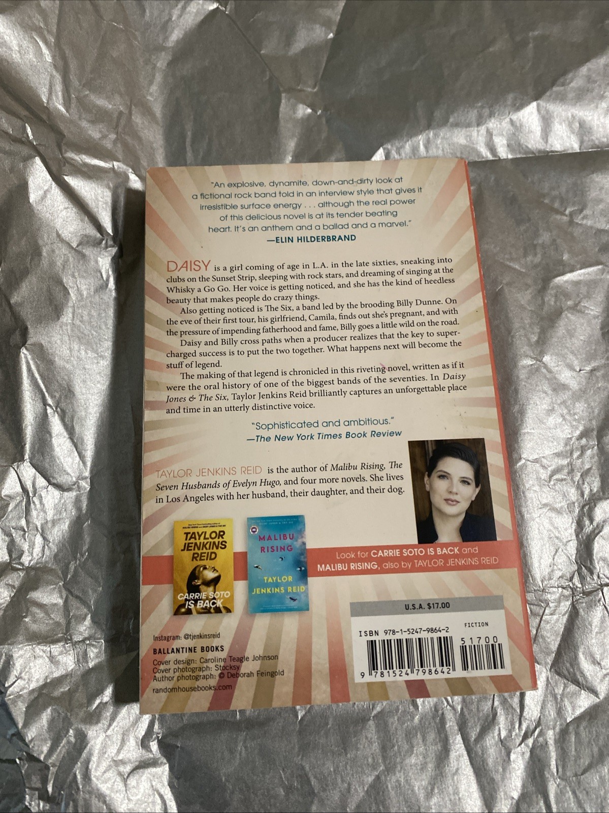 Daisy Jones and the Six: A Novel by Taylor Jenkins Reid (2020, Trade Paperback)