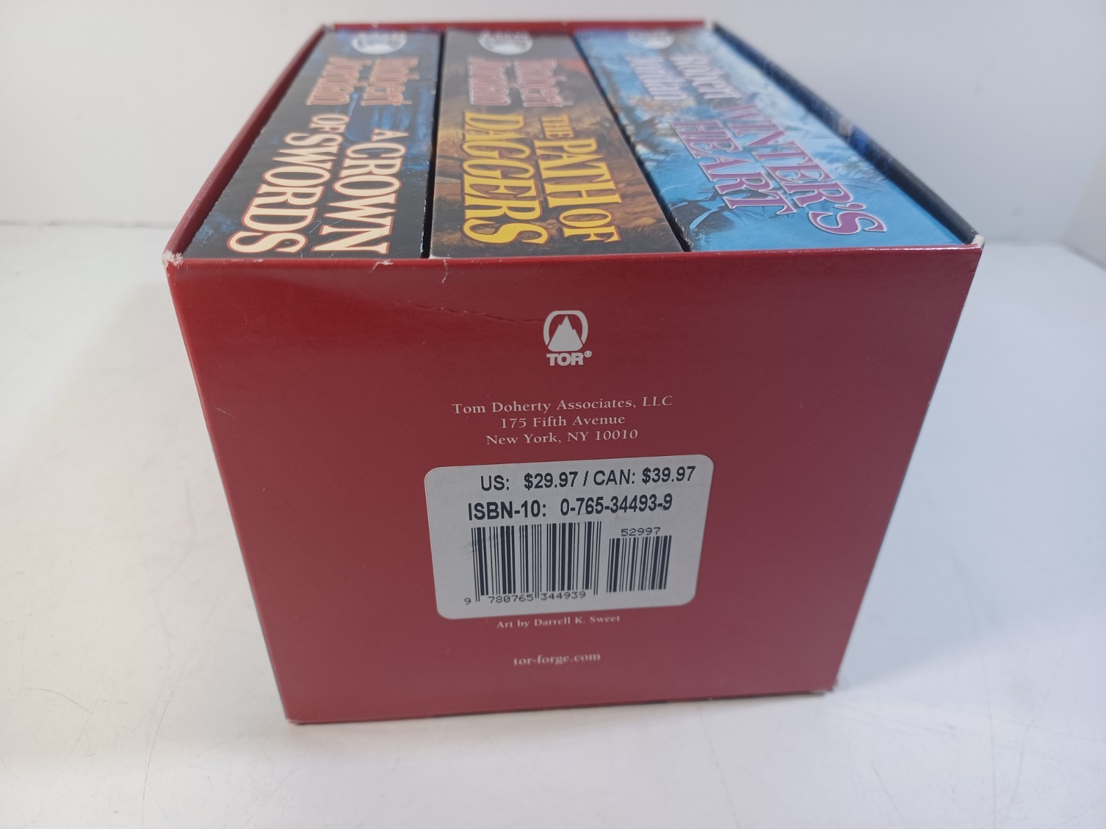 The Wheel of Time, Box Set 3: Books 7 8 9 by Robert Jordan, Tor Fantasy, PB
