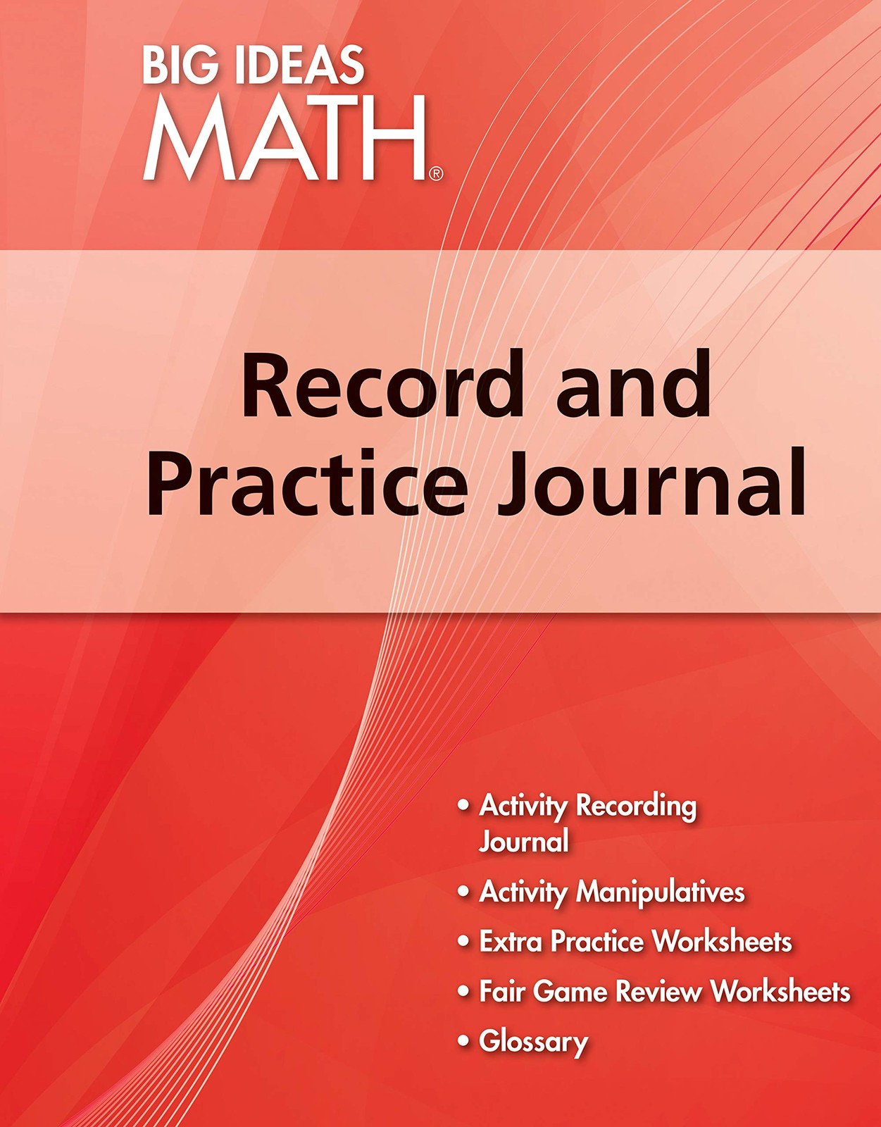 Big Ideas Math: Common Core Record & Practice Journal Red