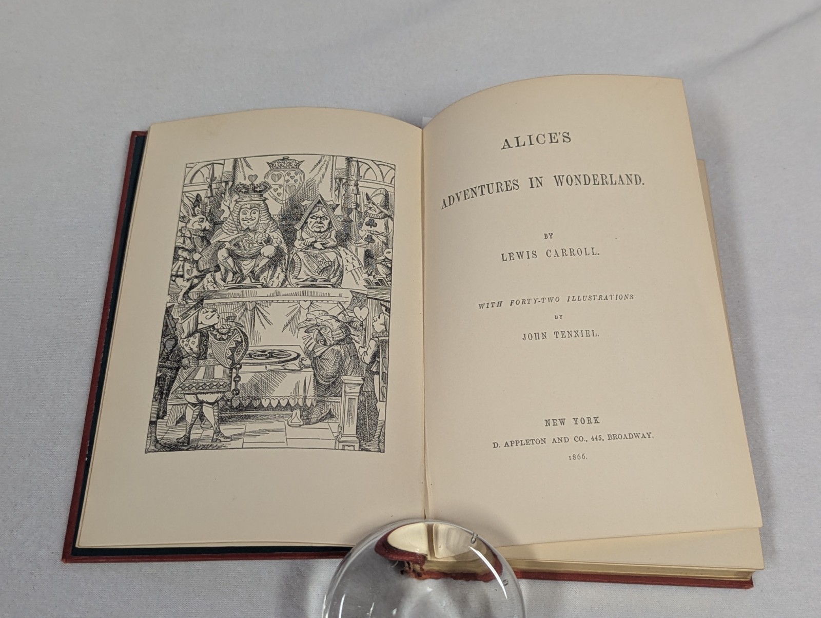 Lewis Carroll Alice’s Adventures in Wonderland 1927 Facsimile 1st Edition 1866