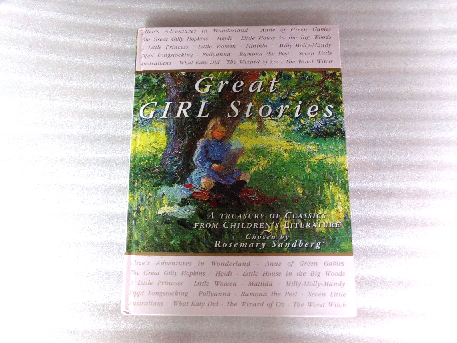 Chosen By Rosemary Sandberg Great Girl Stories Literature Book Treasury Classics