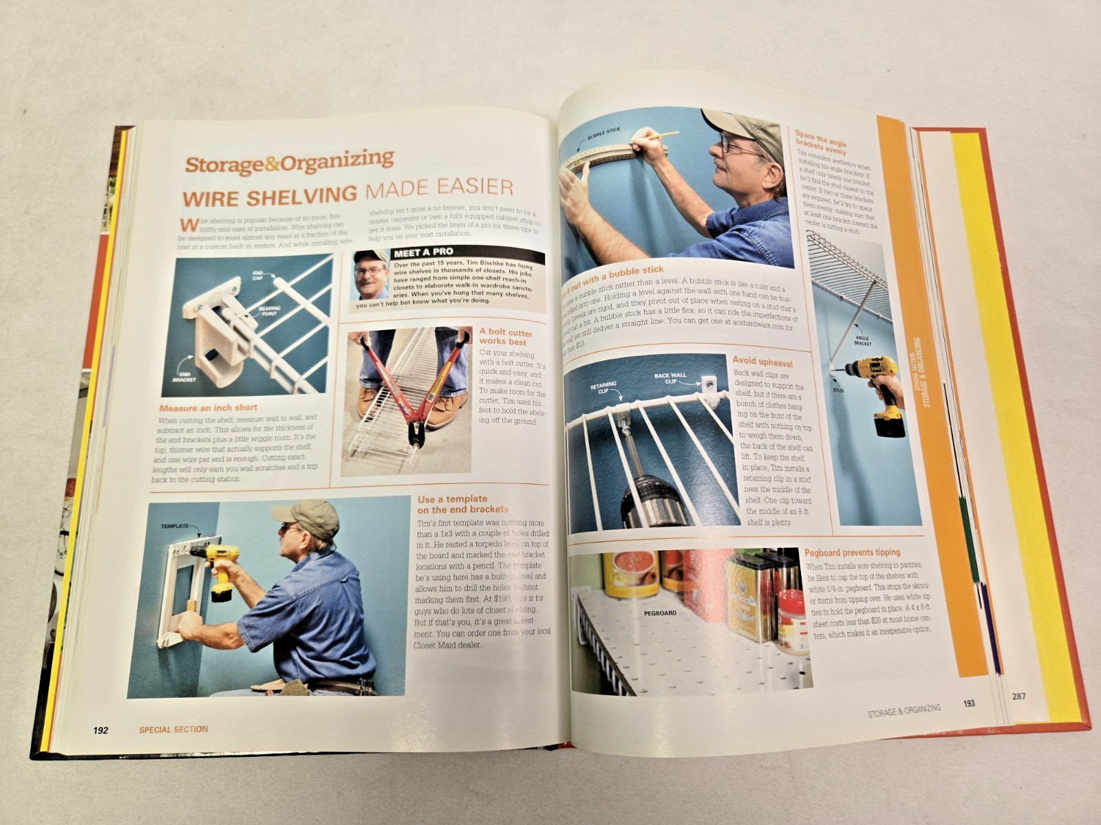 2013 The Family Handyman „Home Improvement“ Hard Cover Book 288 Pages Near Mint