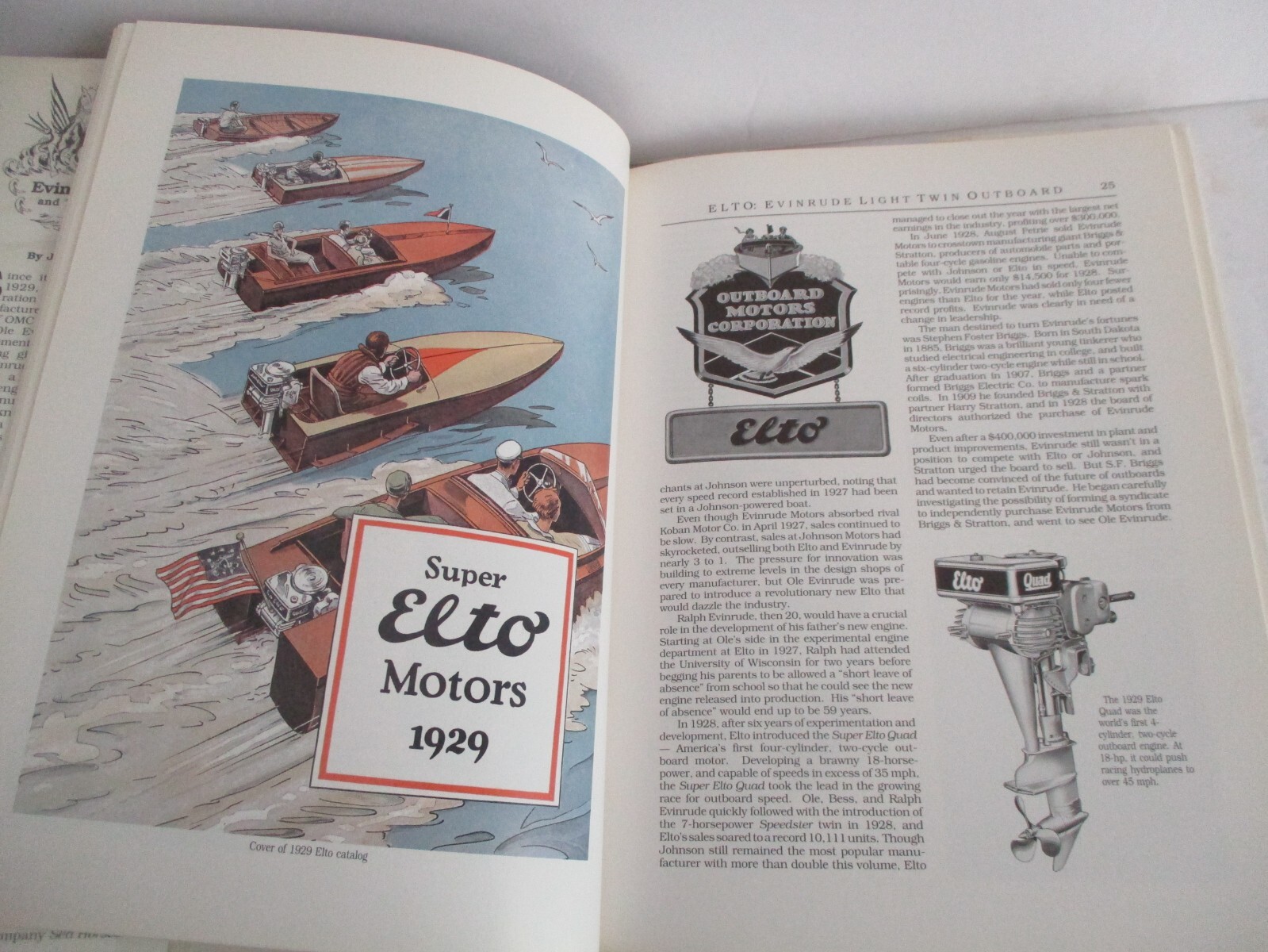 EVINRUDE JOHNSON and the Legend of OMC by Jefferey L Rodengen , Illus. in DJ