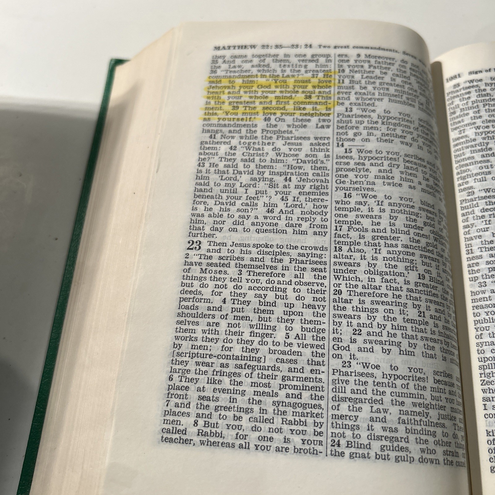 New World Translation of the Holy Scriptures 1961 Watchtower Bible Tract Society