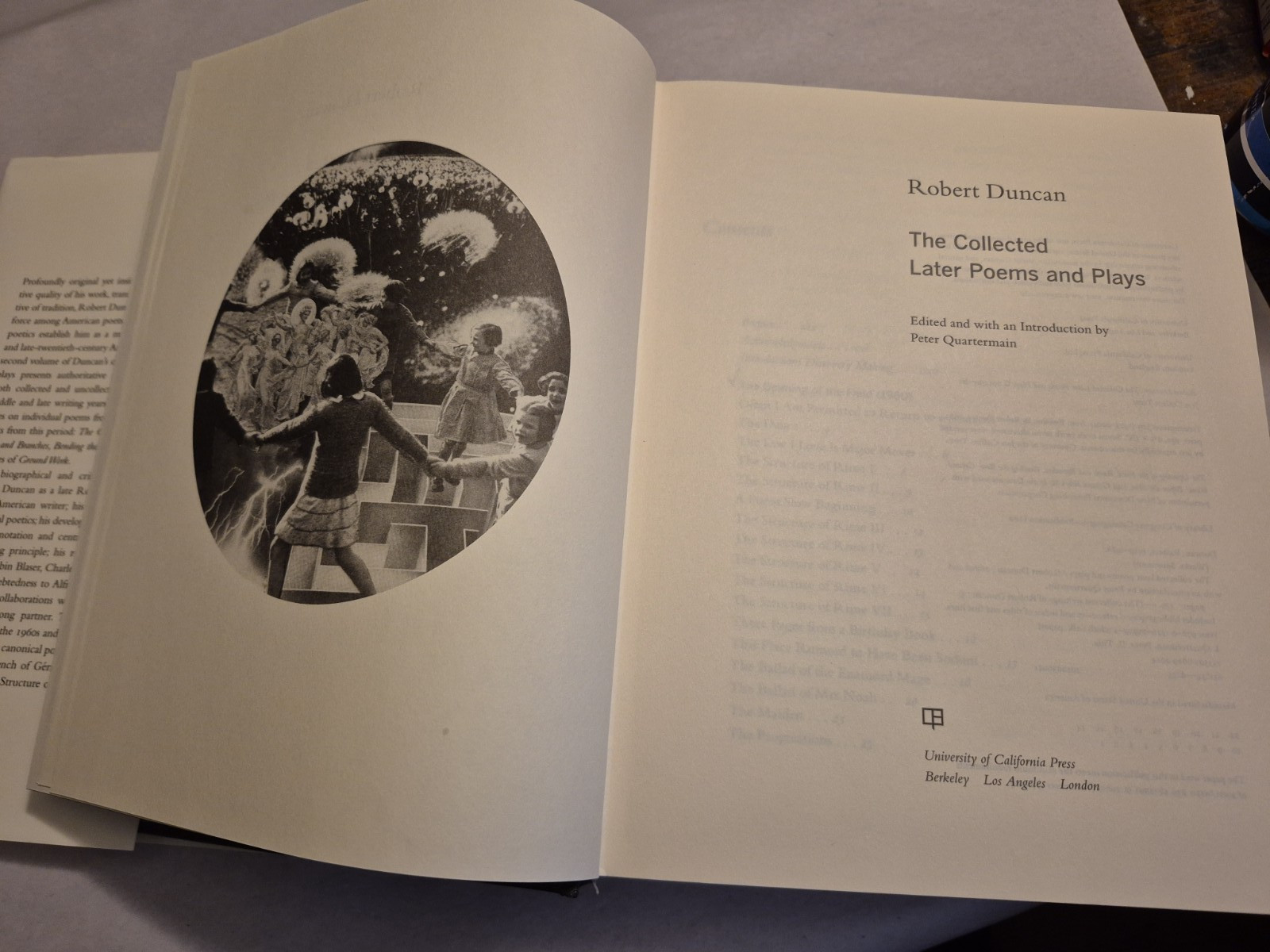 Robert Duncan The Collected Later Poems and Plays HC w/DJ 1st Ed 1st Printing