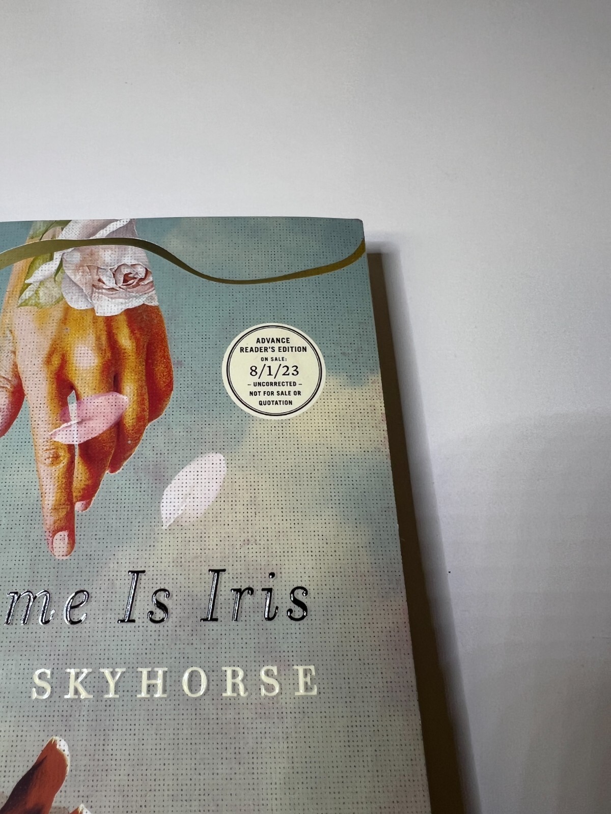 My Name Is Iris Brando Skyhorse ARC Paperback