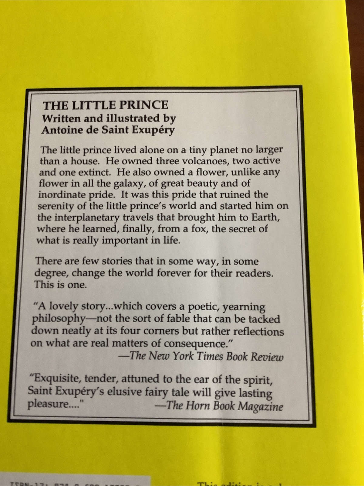 The Little Prince by Antoine De Saint-Exupéry NEW Scholastic Paperback